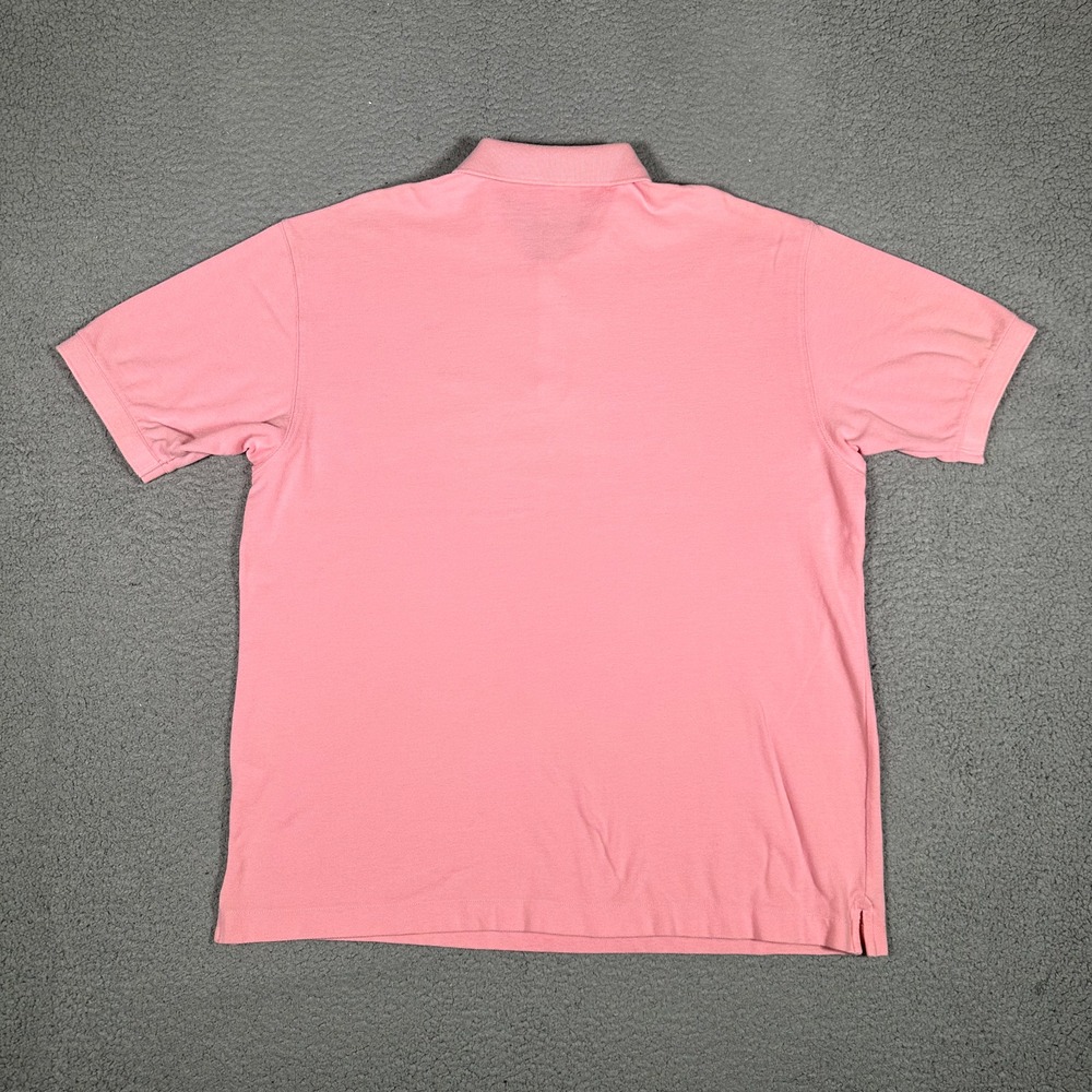 Vineyard Vines Shirt Mens Large Pink 100% Cotton‎ Knit Polo Casual Preppy Logo - Picture 11 of 11